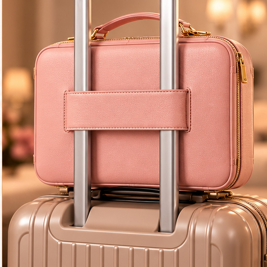 Bellisima — Mon Éclat, fixation arrière sur une valise de voyage